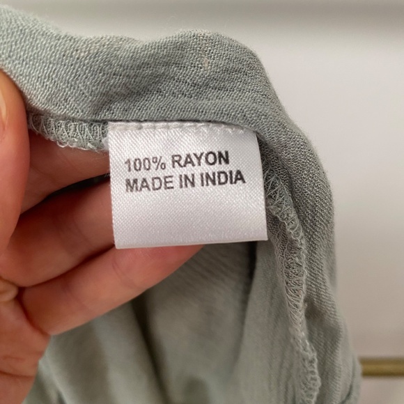 Symbology Unisex Festival Exclusive Mint Ginko Print Kimono Robe One Size - Picture 7 of 7